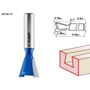 Фреза пазовая фасонная «Ласточкин Хвост», D= 19мм