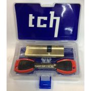 Механизм цилиндровый «TCH» 100мм (42,5х57,5) 2+6кл (пластик. упак.) Латунь