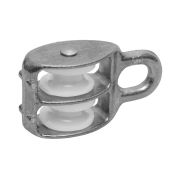 Блок двойной с нейлон. роликом 25