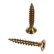 Саморез универсальный 4,0х25 желт.цинк