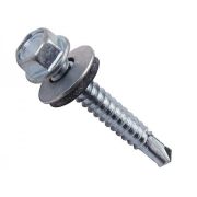 Саморез кровельный оцинк. 5,5х51, сверло/шайба