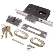 Замок врезной 6035 CP (3кл) САЗАР