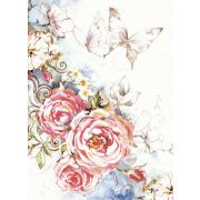 ШТОРКА ДЛЯ ВАННОЙ ТКАНЕВАЯ 180Х200СМ «ЦВЕТОЧНОЕ НАСТРОЕНИЕ» MELODIA MZ-139