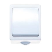 Выключатель 1-кл. ОП Аллегро 10А IP54 бел. UNIVersal 5563460