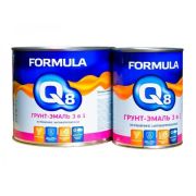 Грунт-эмаль по ржавчине белая 1,9кг Formula Q8